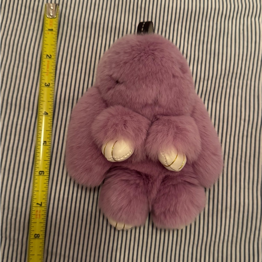 Fluffy bunny plush